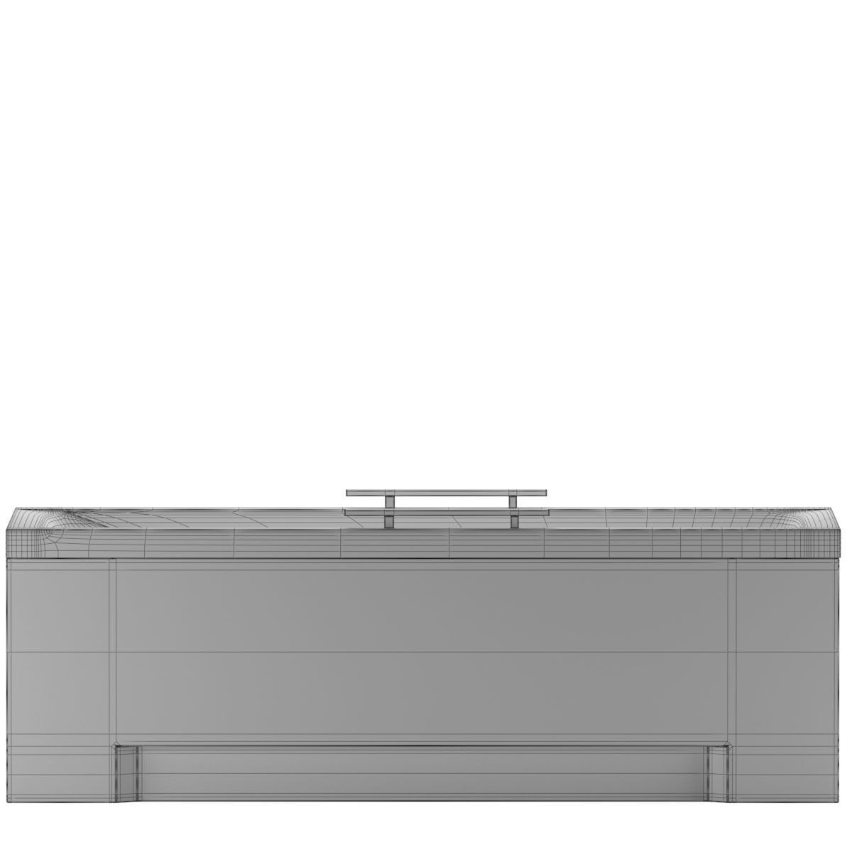 MODERN RECTANGULAR BATH 3D model_5