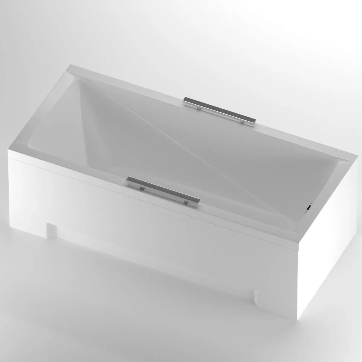 MODERN RECTANGULAR BATH 3D model_0