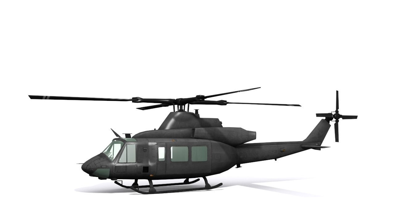 UH 1 Y Venom Low-poly 3D model_1