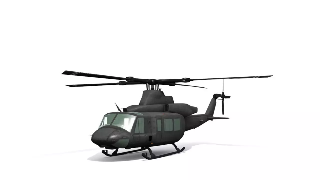 UH 1 Y Venom Low-poly 3D model_0
