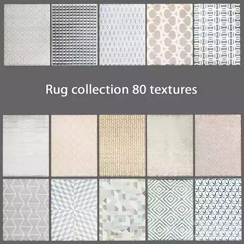 Rugs colection 80 textures