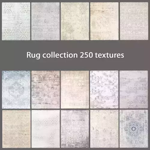 Rugs colection 250 textures