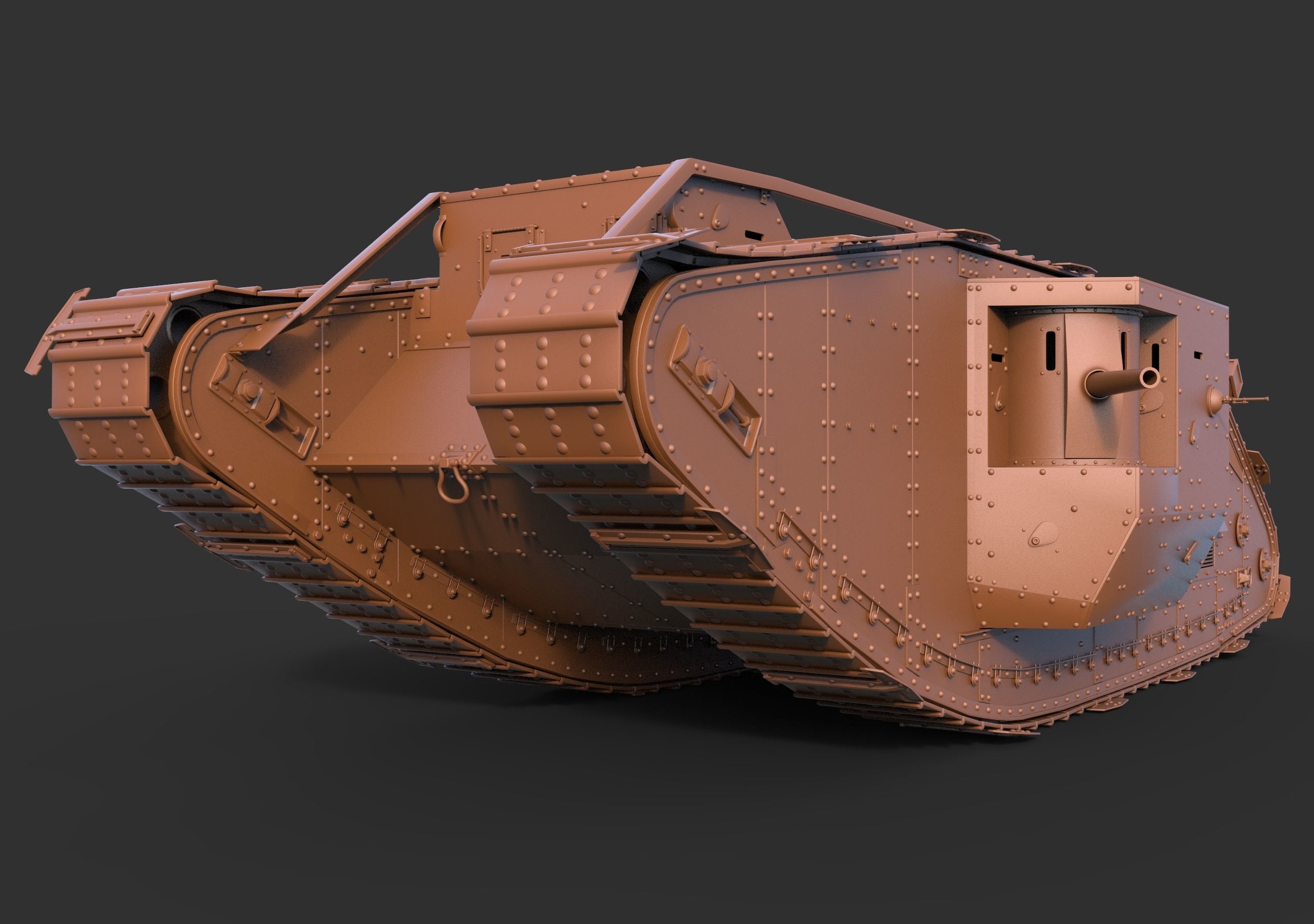 Mark IV Male 3D model_7