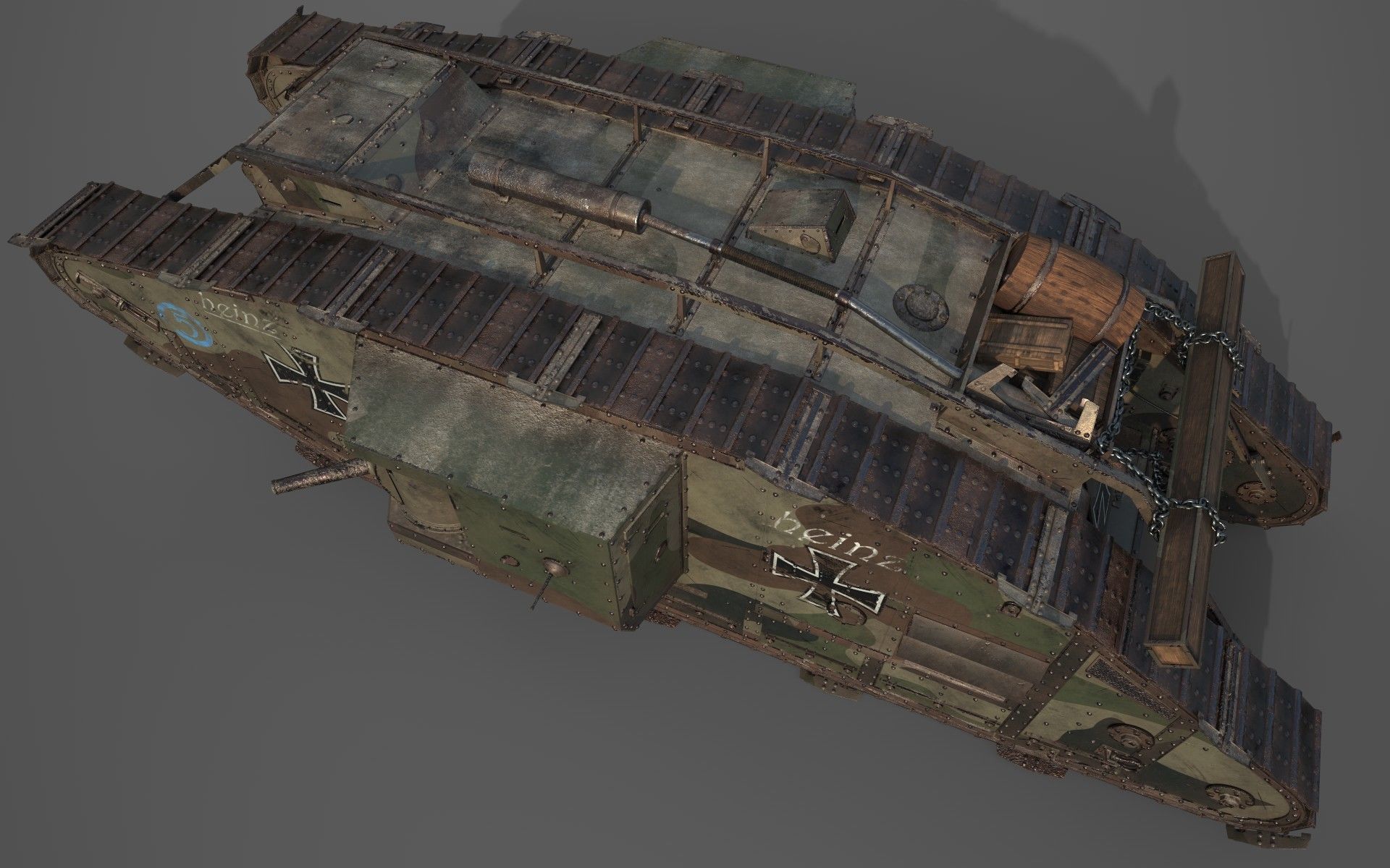 Mark IV Male 3D model_5