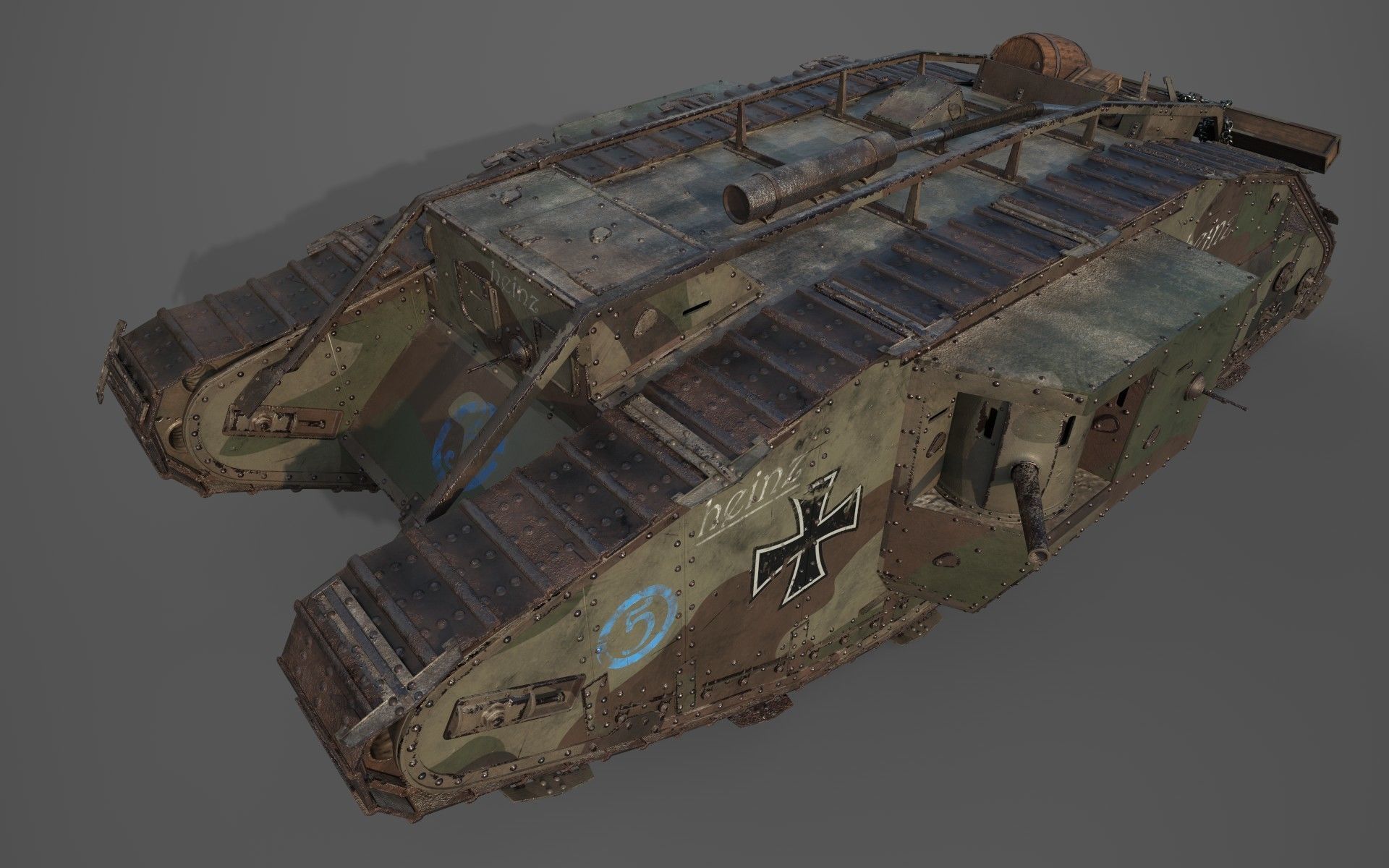 Mark IV Male 3D model_6