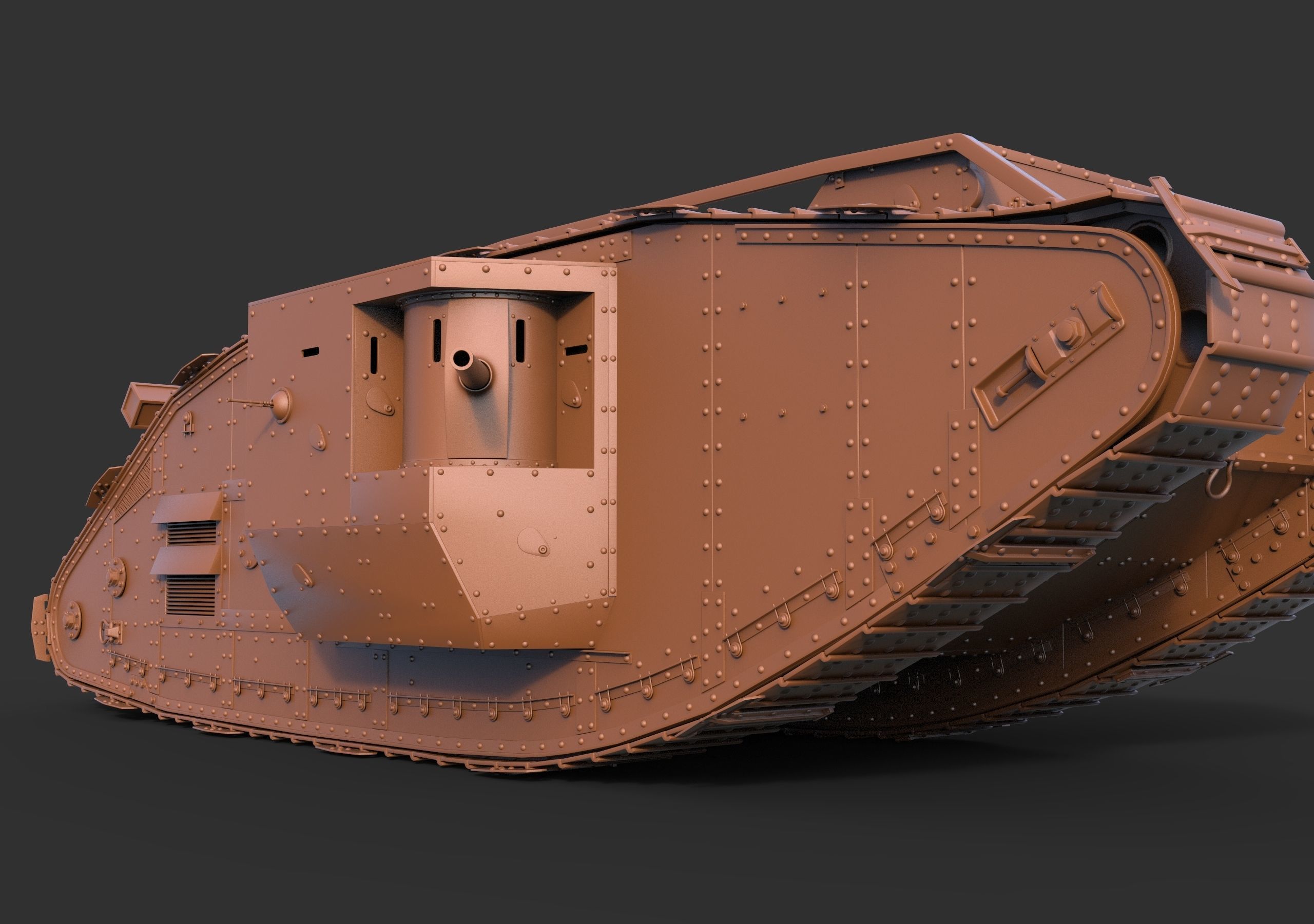 Mark IV Male 3D model_9