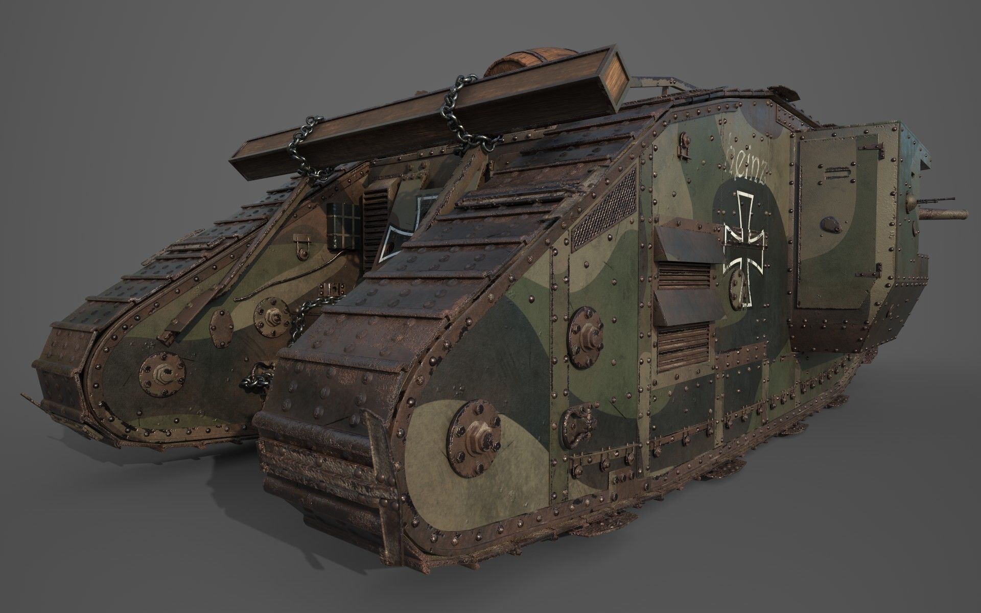 Mark IV Male 3D model_3