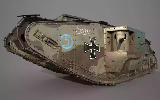 Mark IV Male 3D model