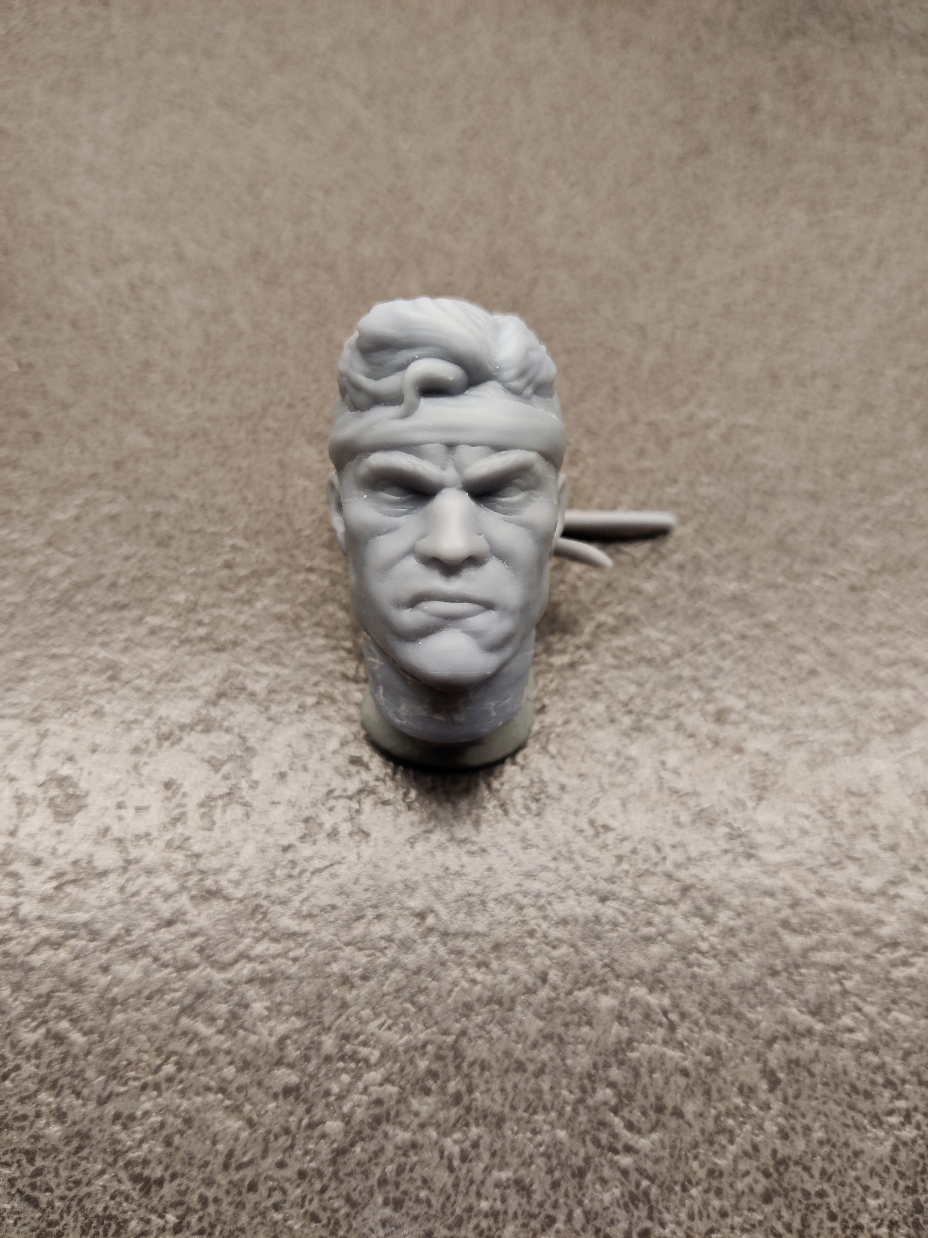 The Punisher Head  3D print model_6
