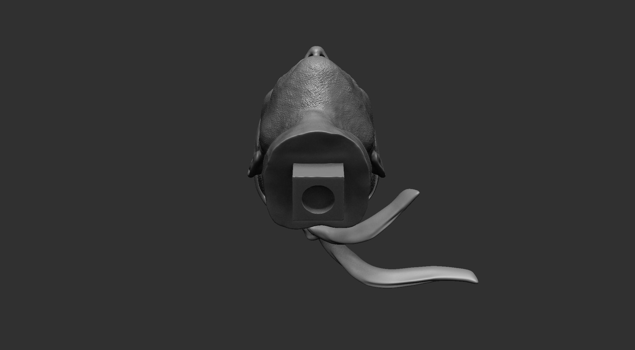 The Punisher Head  3D print model_4