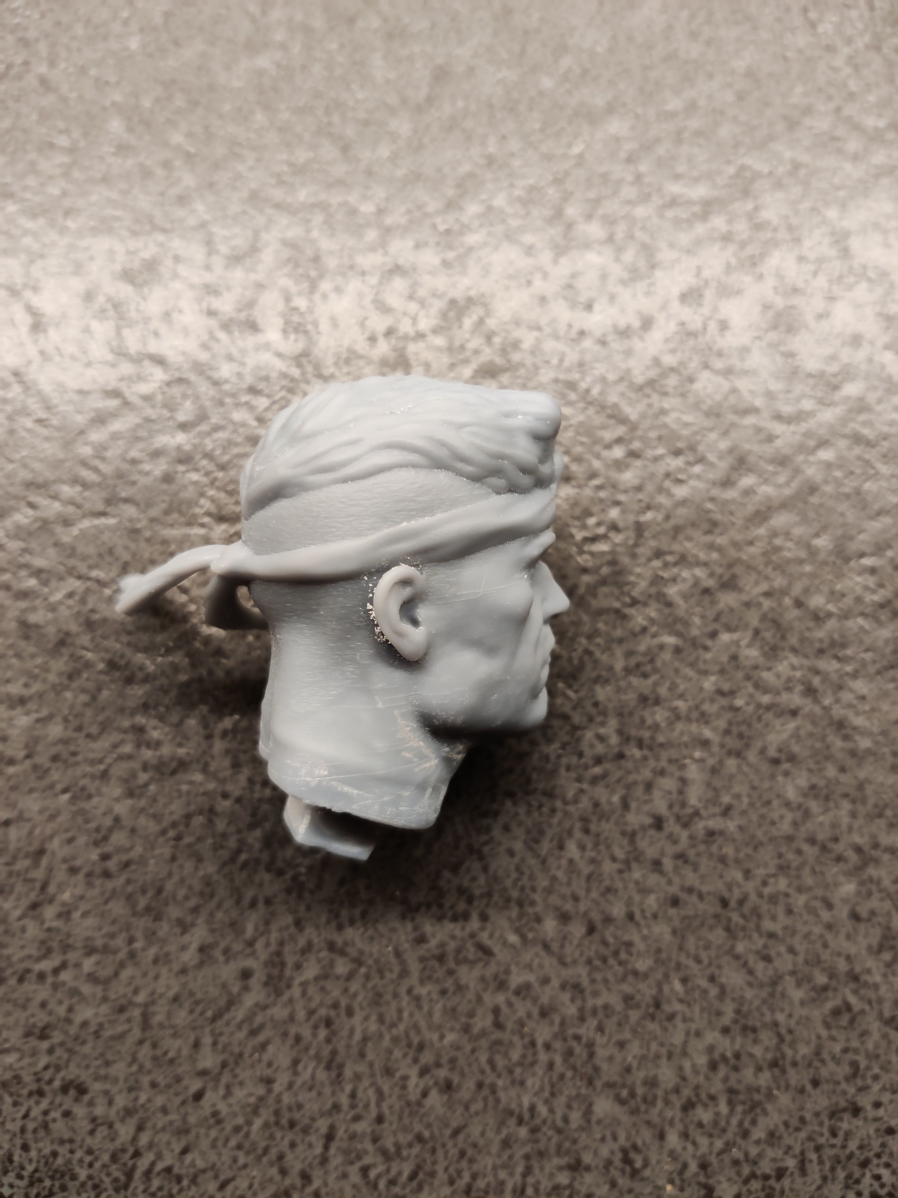 The Punisher Head  3D print model_8