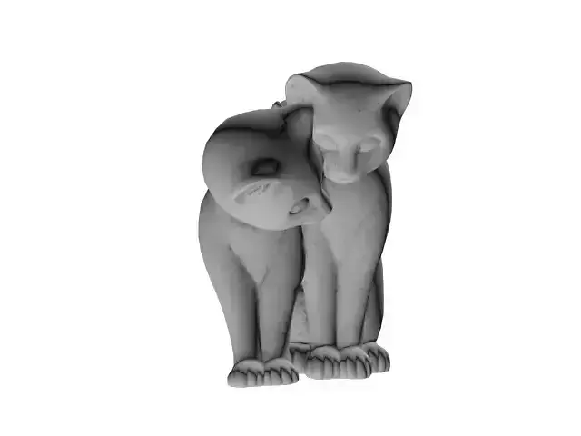 Cats-Corona two cats