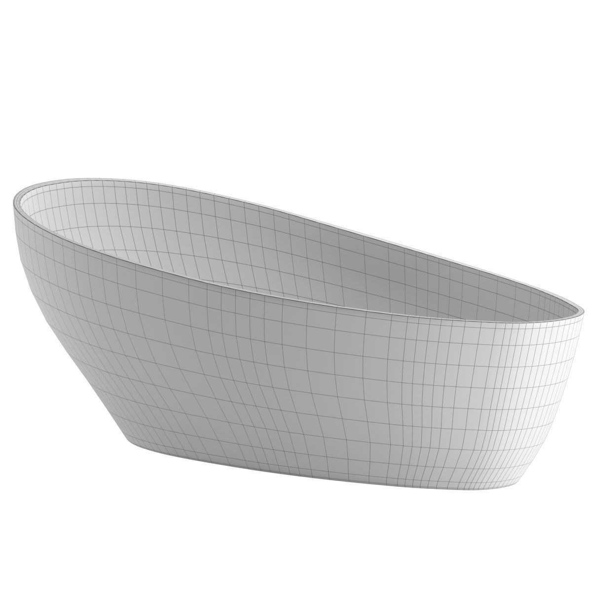 FREE STANDING BATH KEYA 3D model_5