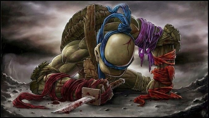 Battle Leonardo TMNT Fan Art for 3D Print 3D print model