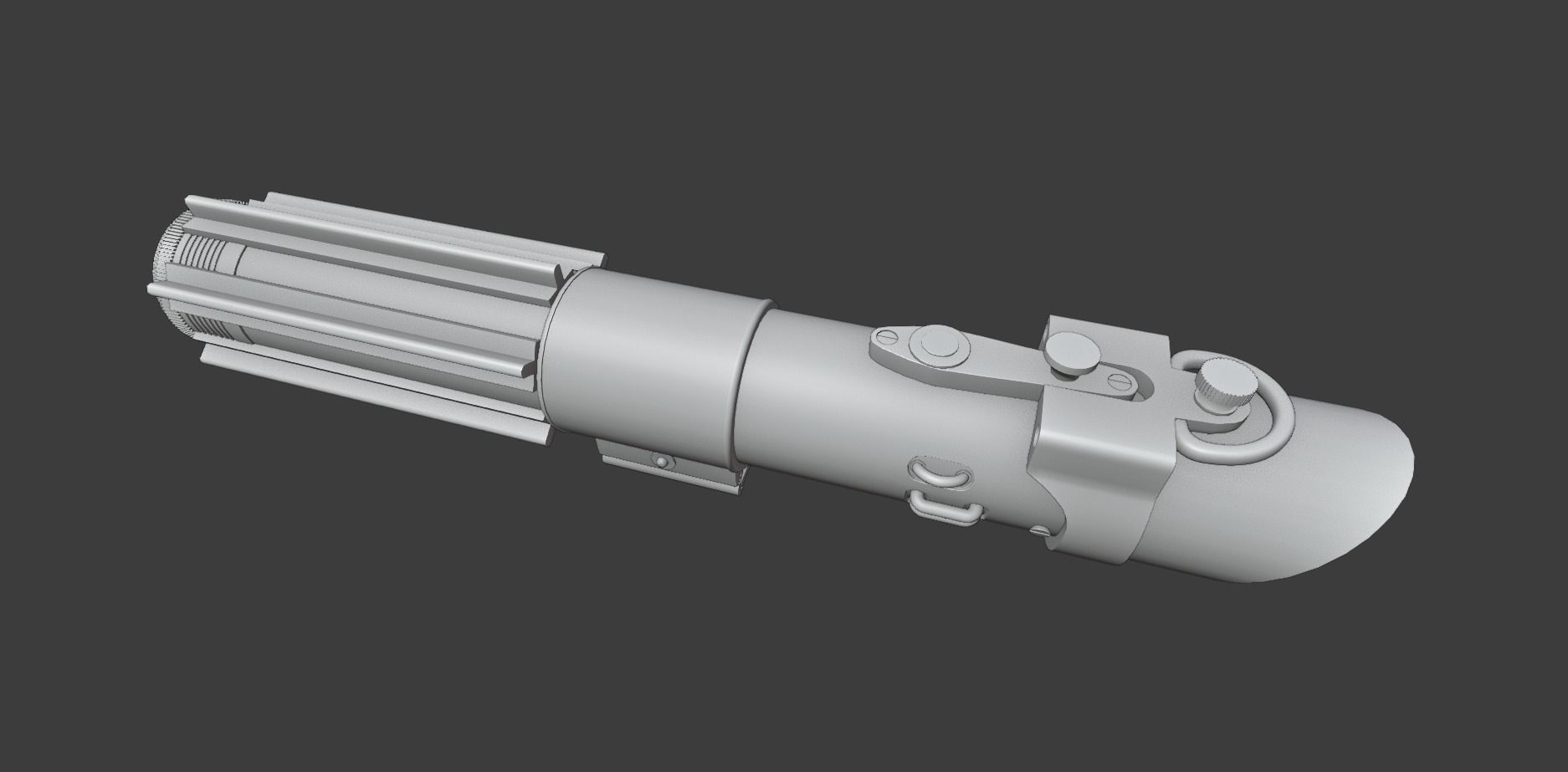 Darth Vader Lightsaber 3D model_8