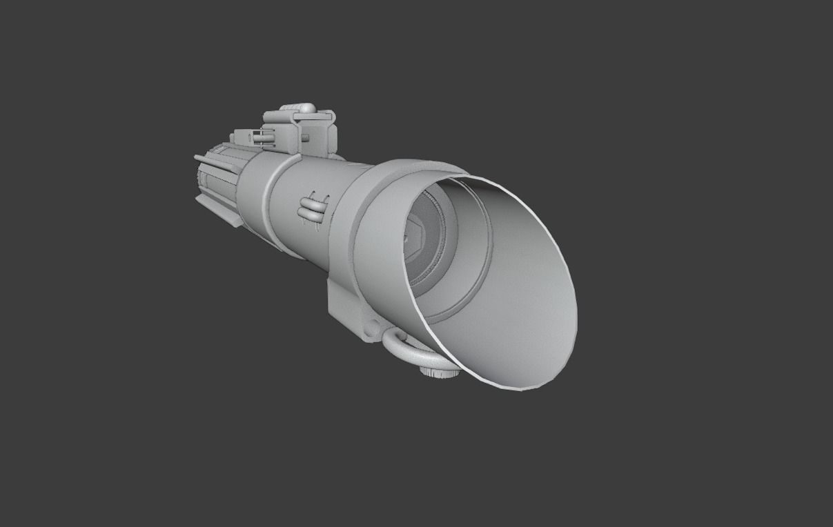 Darth Vader Lightsaber 3D model_6