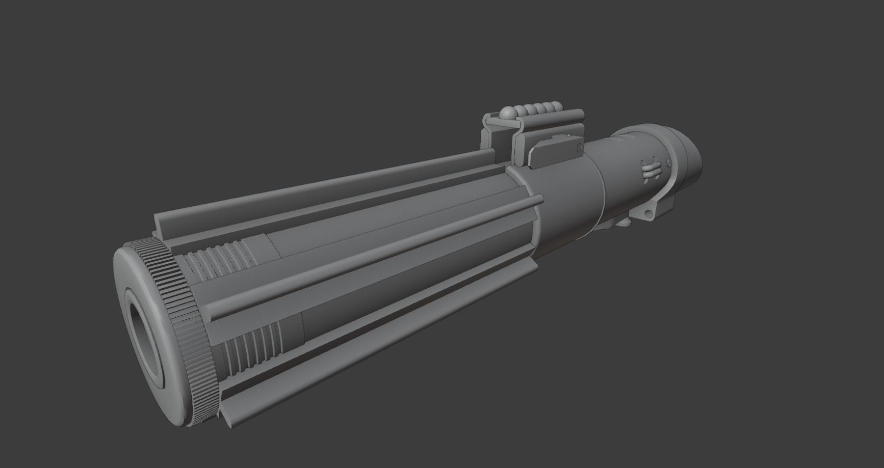 Darth Vader Lightsaber 3D model_10