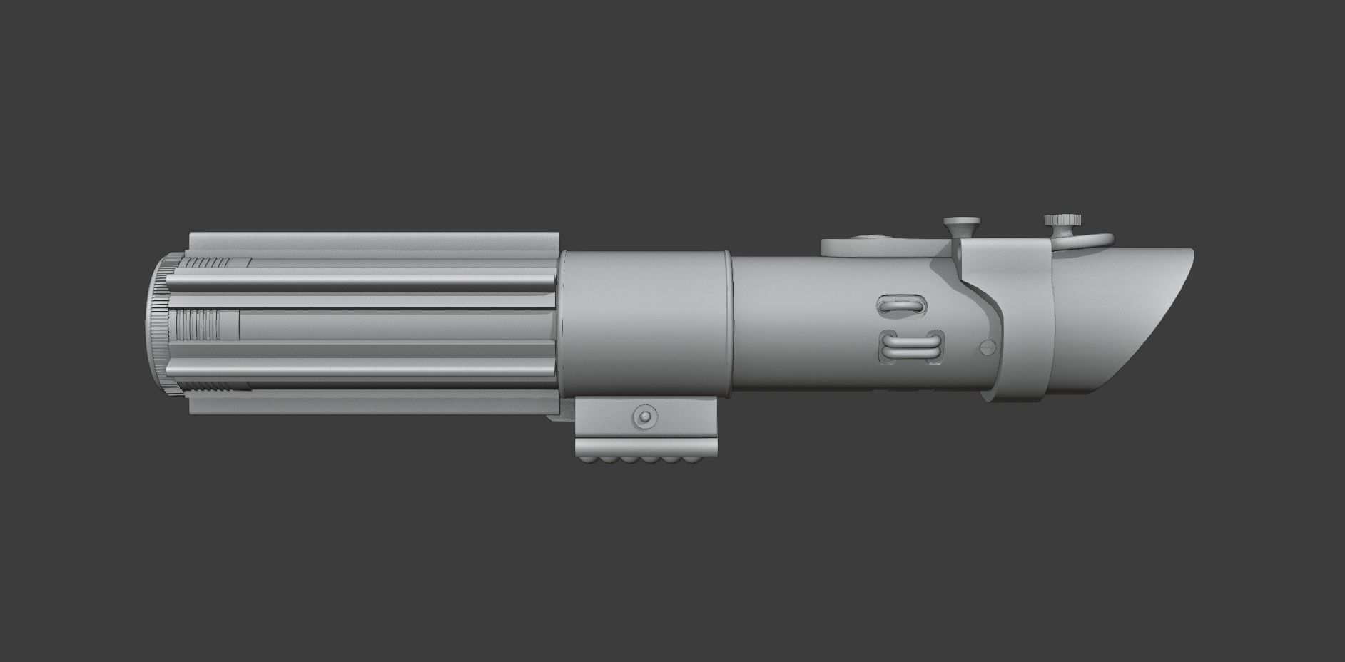 Darth Vader Lightsaber 3D model_5