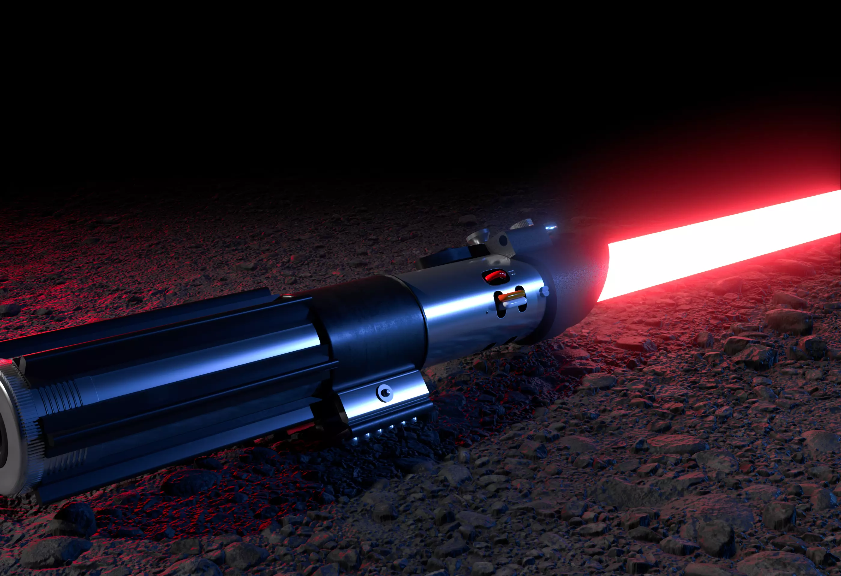 Darth Vader Lightsaber 3D model_0