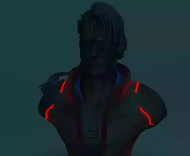 CyberPank Style 3D model