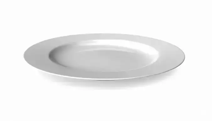 Dish Plate 3D Model