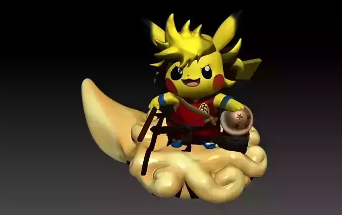 Pikachu Dragonball christmas