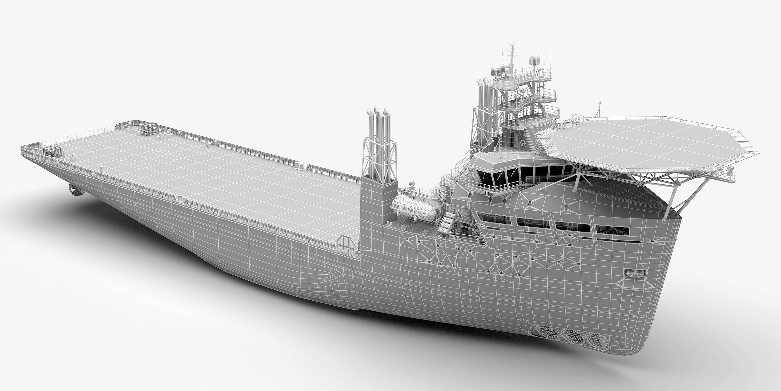 Offshore Carrier RED  3D model_10