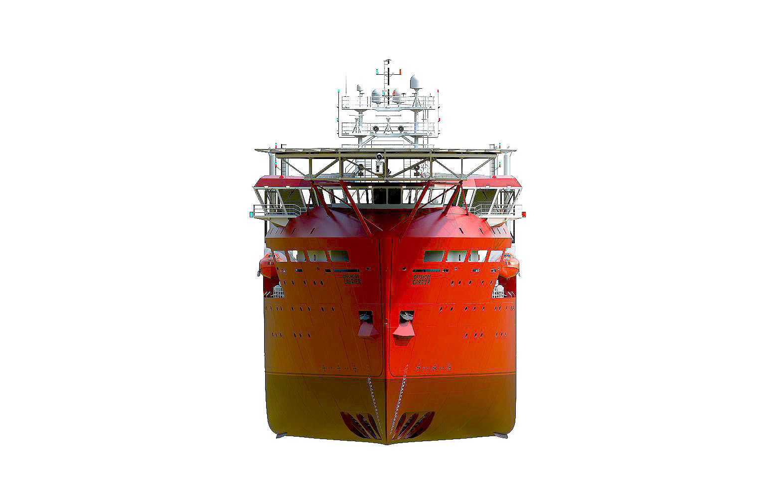 Offshore Carrier RED  3D model_12