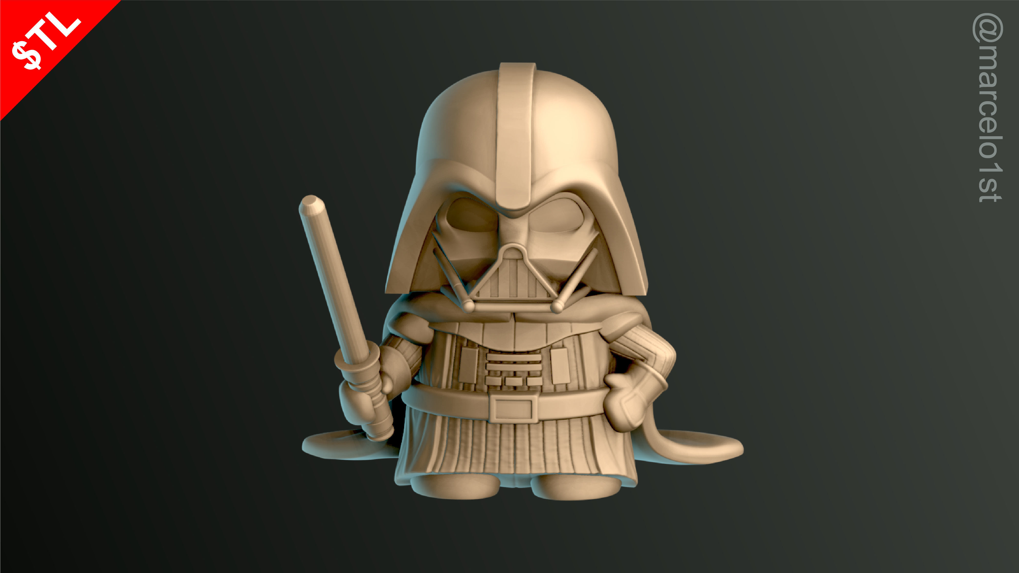 The Dark Side of Cuteness 3D print model_4