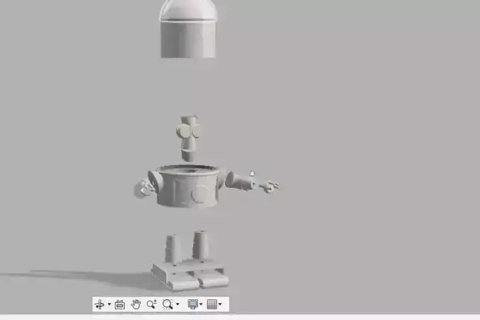 XR of Buzz Lightyear of Star Command 3D print model