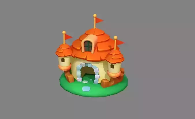 Cartoon castle