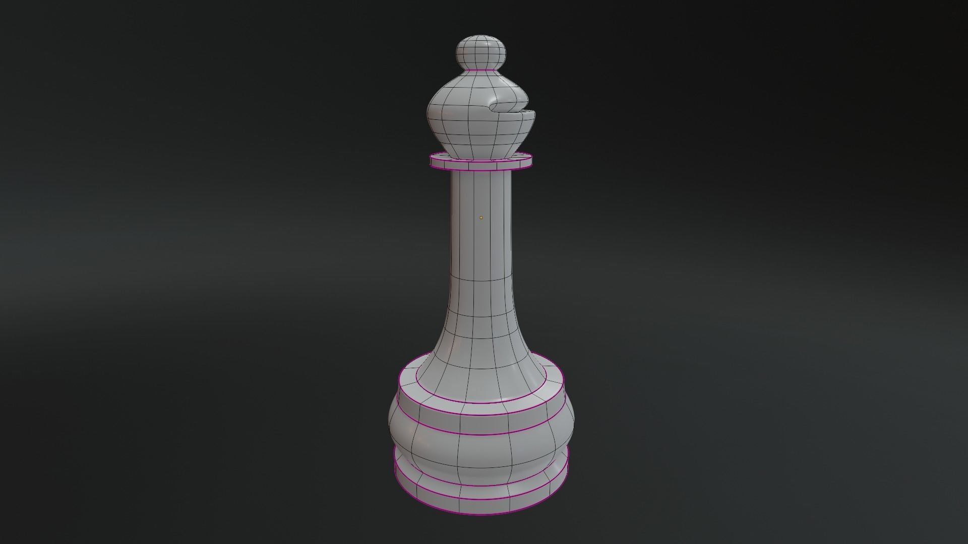 Lowpoly Chess Board 3D Model Low-poly 3D model_19