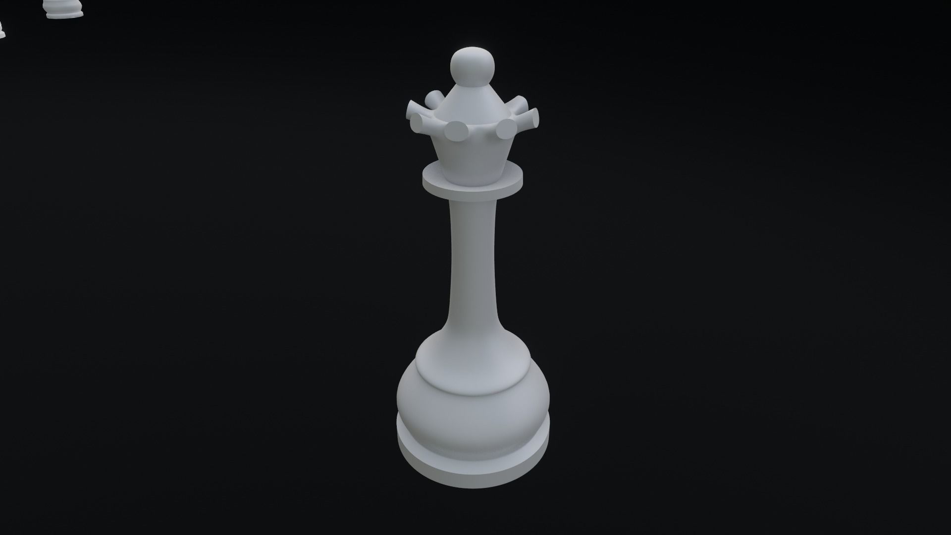 Lowpoly Chess Board 3D Model Low-poly 3D model_14