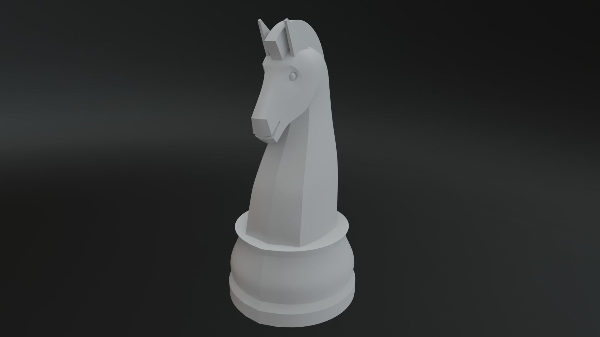 Lowpoly Chess Board 3D Model Low-poly 3D model_23