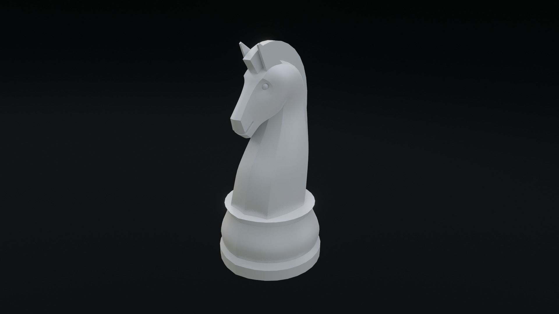 Lowpoly Chess Board 3D Model Low-poly 3D model_9