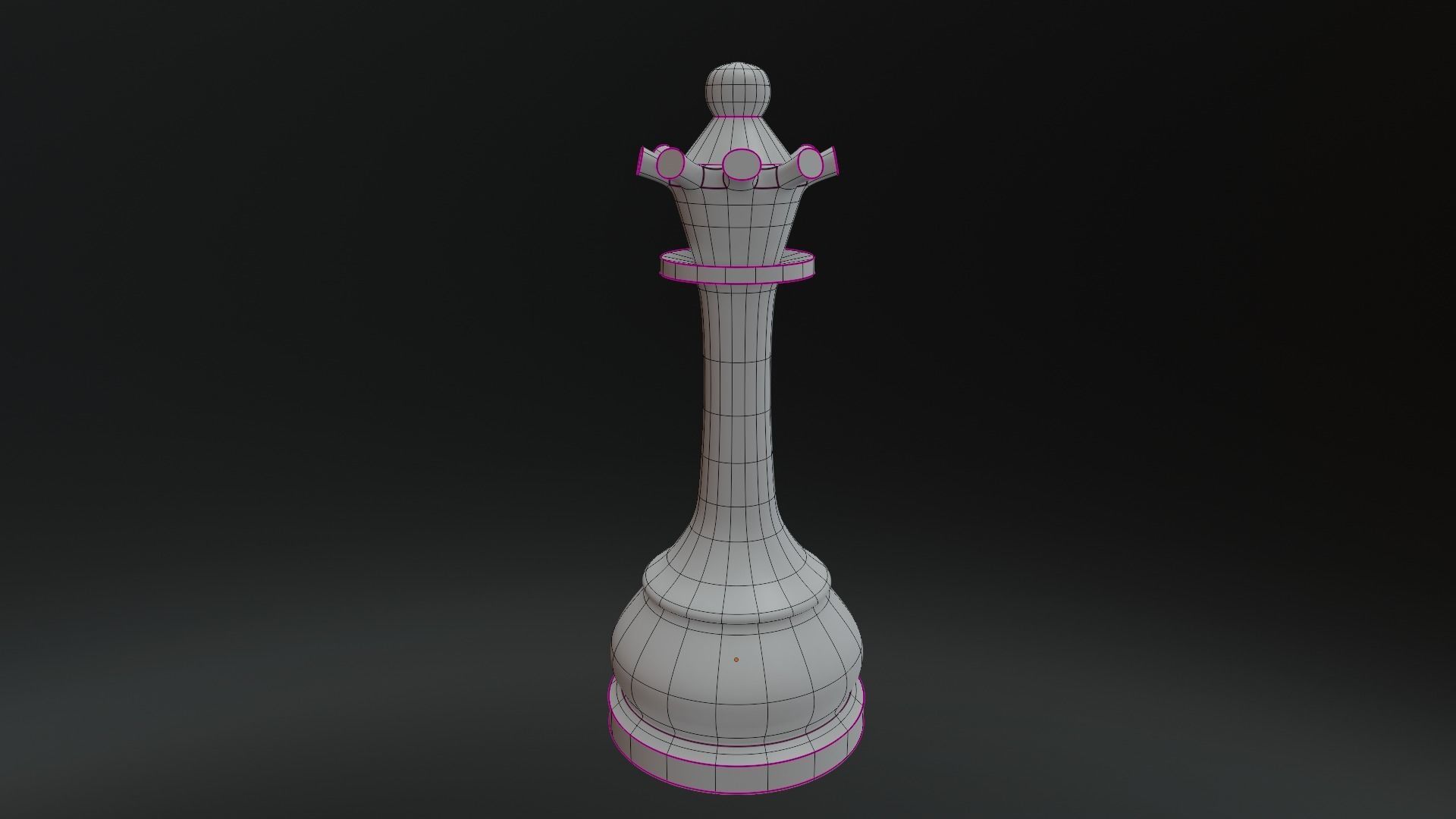 Lowpoly Chess Board 3D Model Low-poly 3D model_25