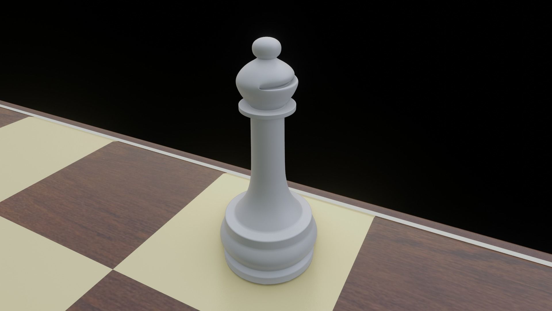 Lowpoly Chess Board 3D Model Low-poly 3D model_8