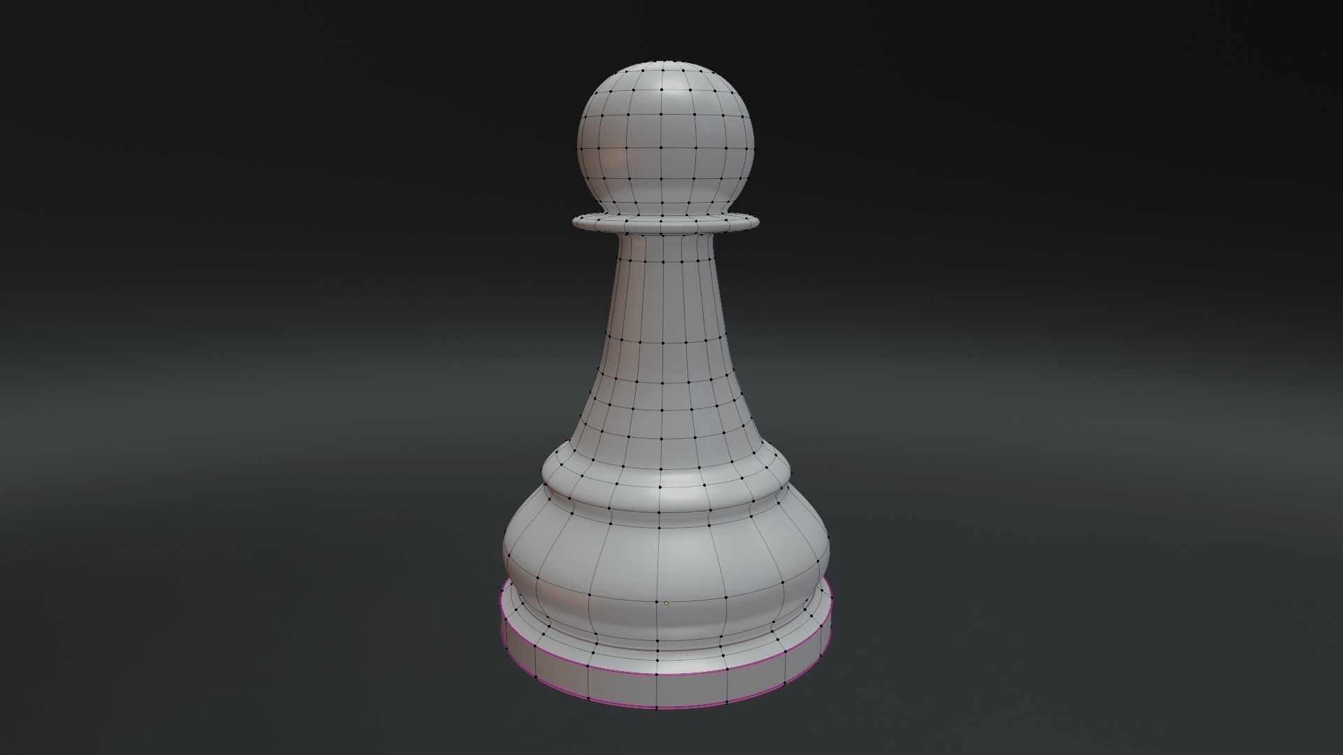 Lowpoly Chess Board 3D Model Low-poly 3D model_26