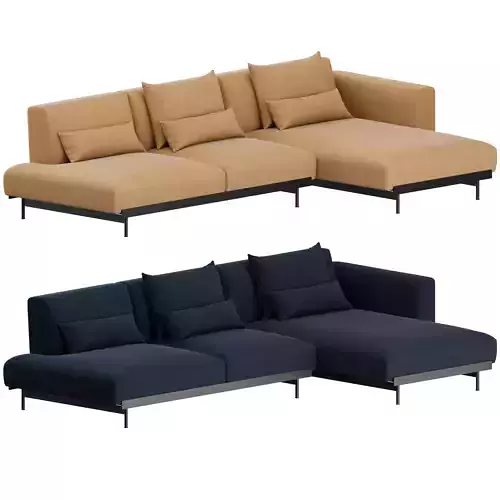 IN SITU 3 Seater Sofa 02 by Muuto