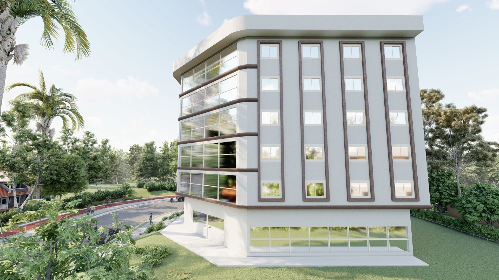  Building  Low-poly 3D model_7