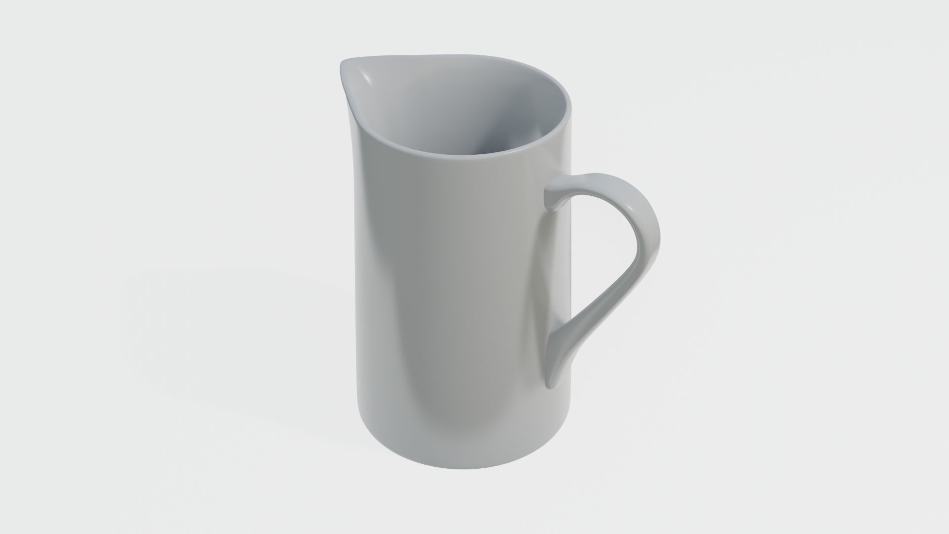 Jug 3D Model pitcher Low-poly 3D model_2