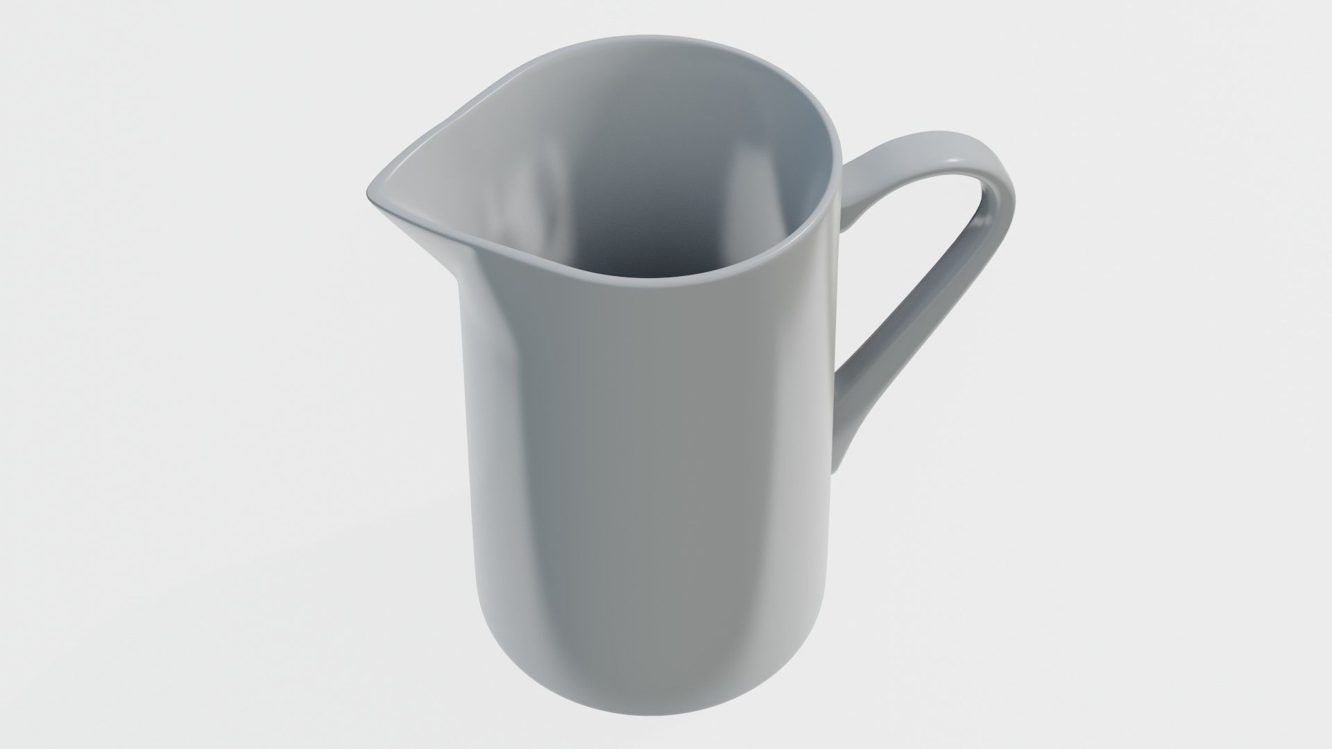 Jug 3D Model pitcher Low-poly 3D model_3
