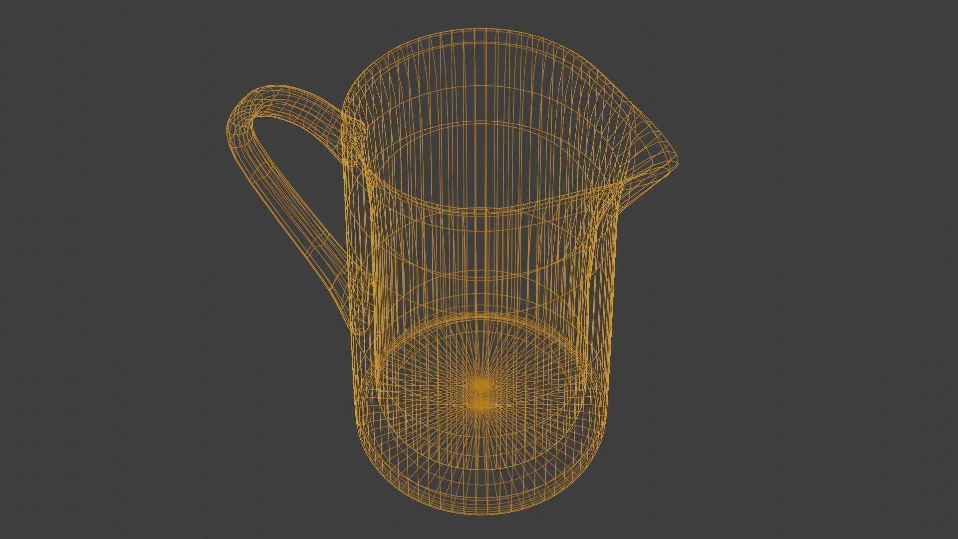 Jug 3D Model pitcher Low-poly 3D model_4