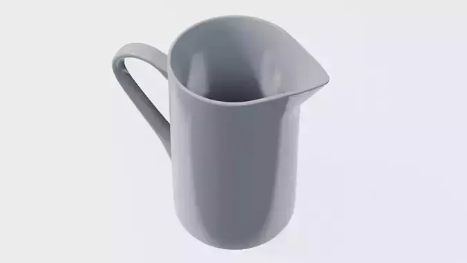Jug 3D Model pitcher Low-poly 3D model