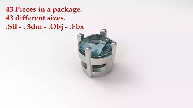 Jewelry Prong Head Set Package 084