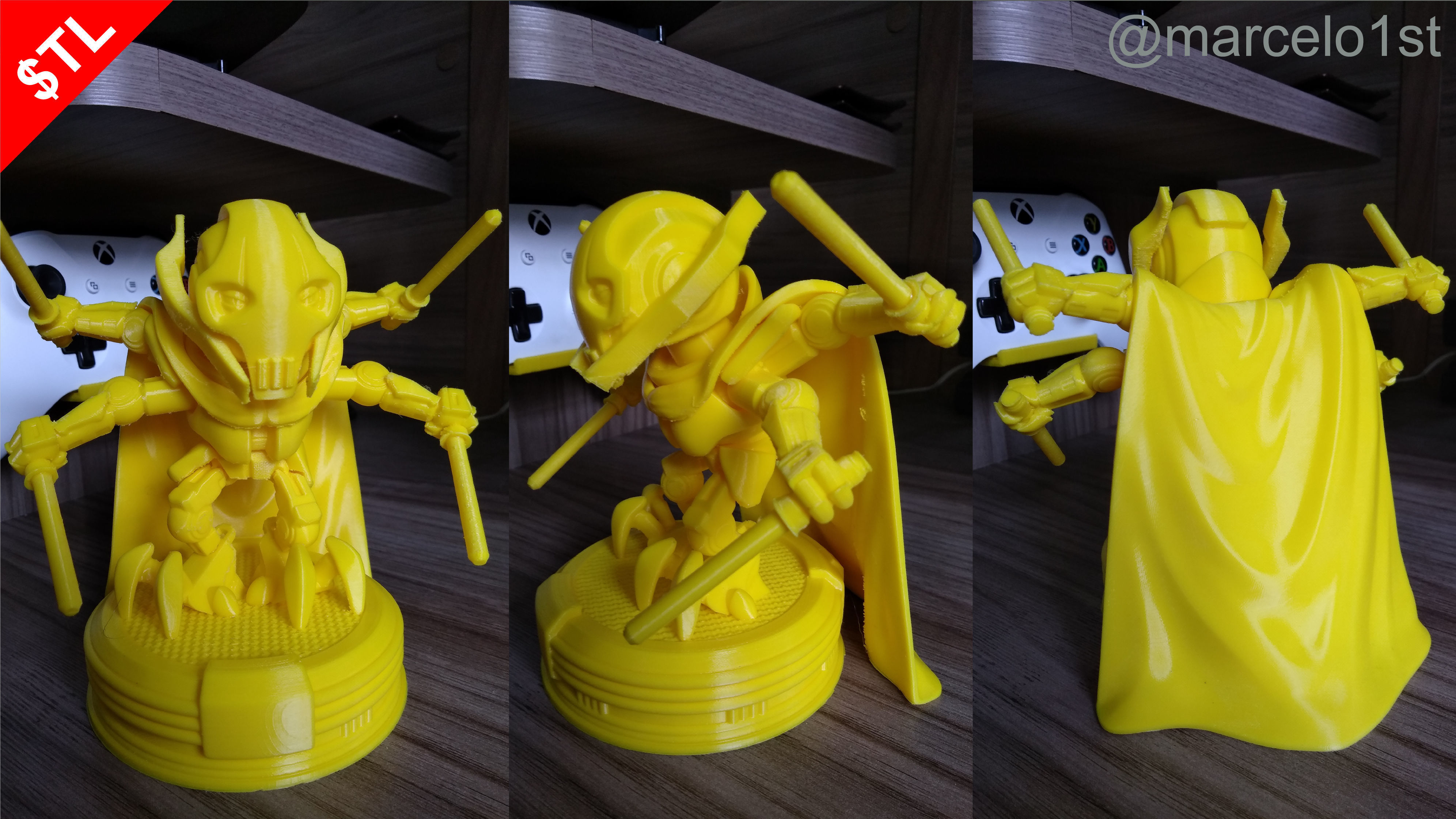Cute General Grievous - Star Wars 3D print model_2