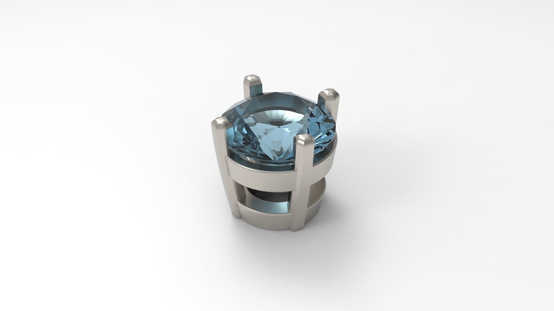 Jewelry Prong Head Set Package 086 3D print model_1