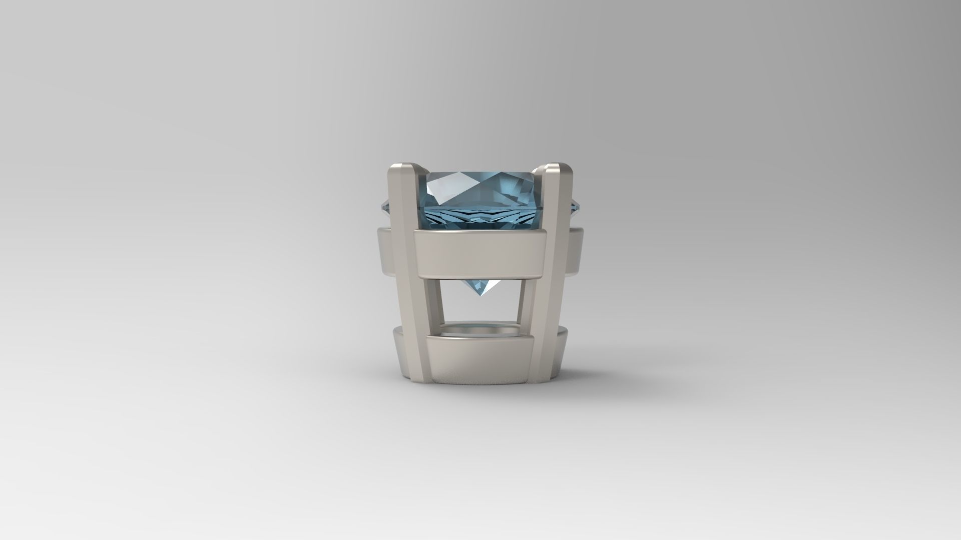 Jewelry Prong Head Set Package 086 3D print model_3