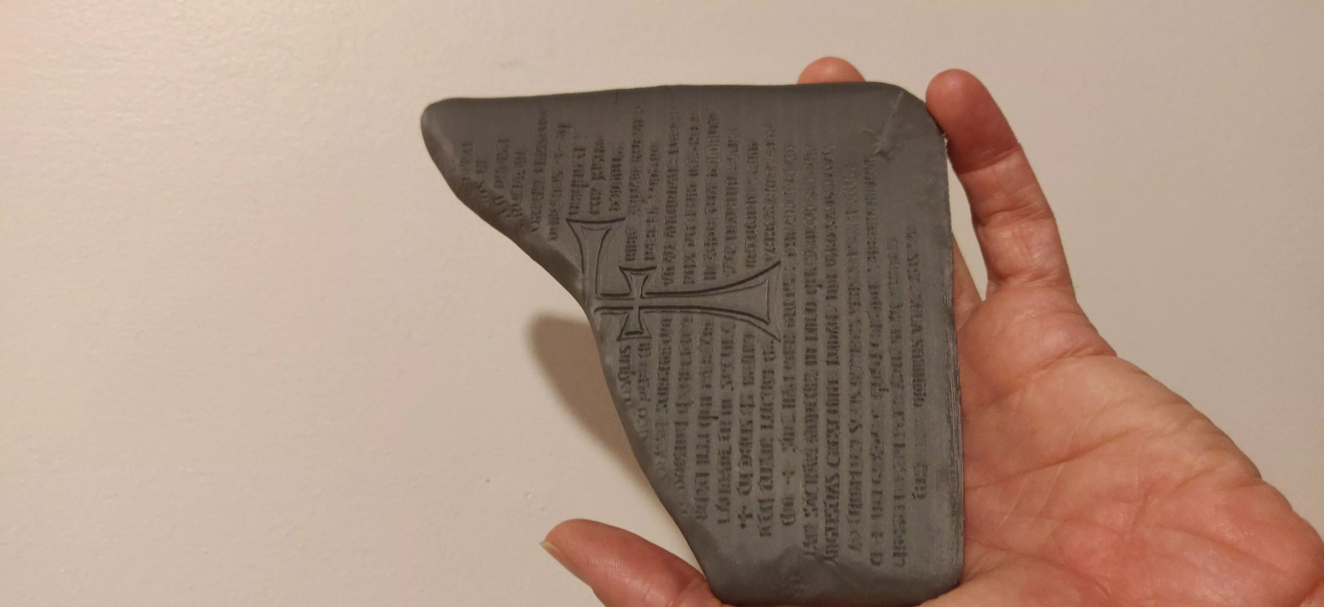 Indiana Jones The last crusade Tablet 3D print model