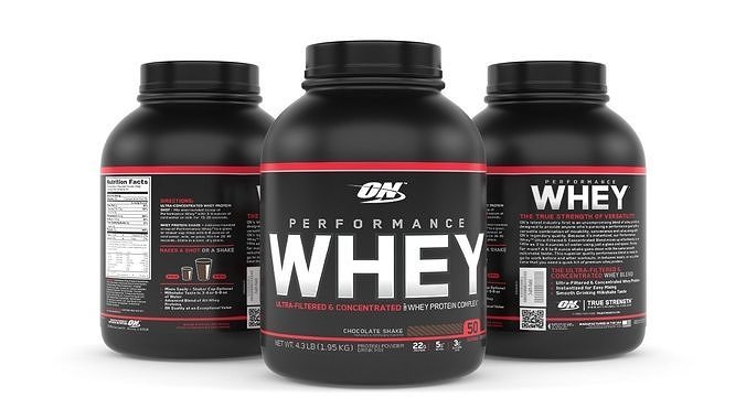 Protein Powder 3D model